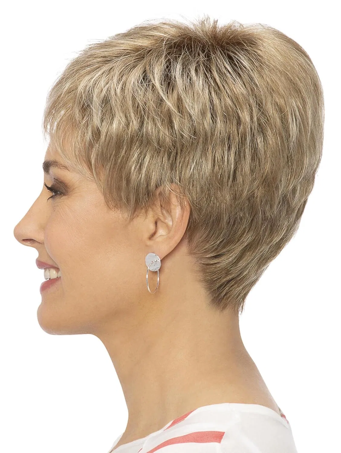 Парик «Carina» из синтетических волос от Lofty Lofty, Medium/Light Blonde, Dark Roots — фото 3