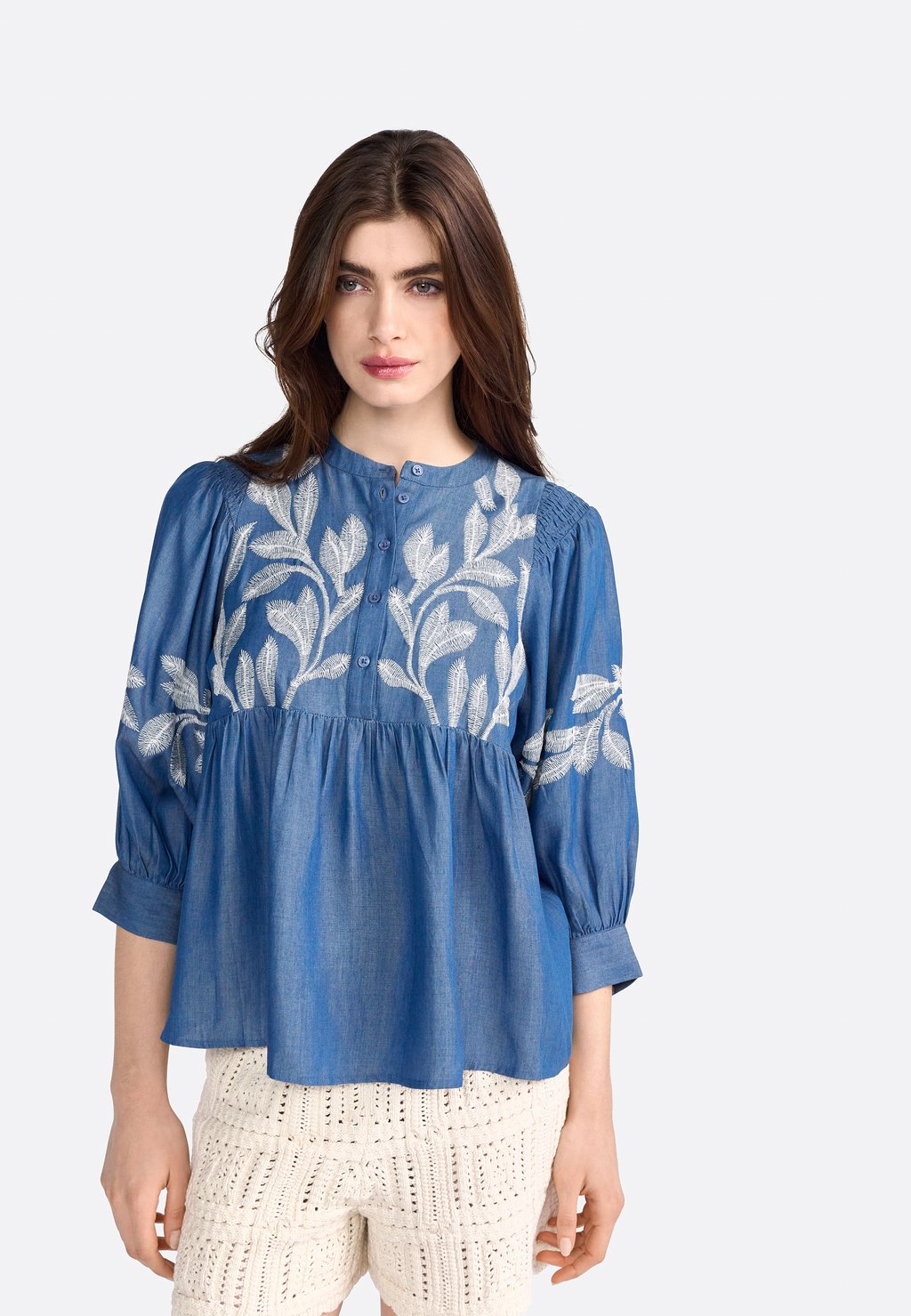 

Блуза Rich & Royal, цвет Denim Blue