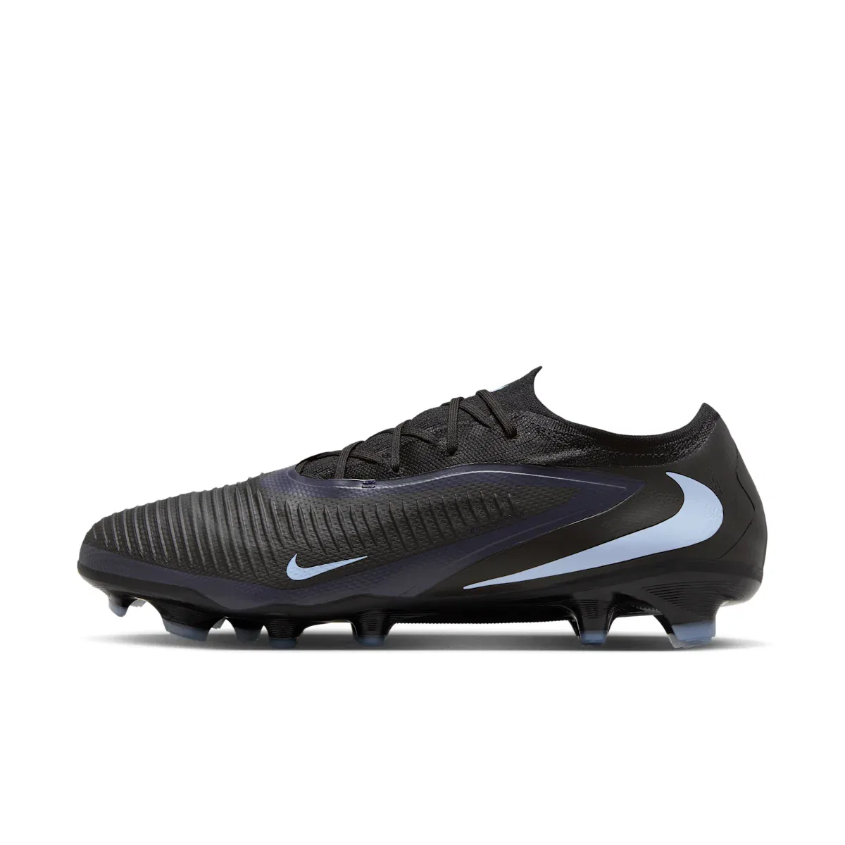 Мужские футбольные бутсы Phantom 6 Low Pro для твердого грунта Nike, черный