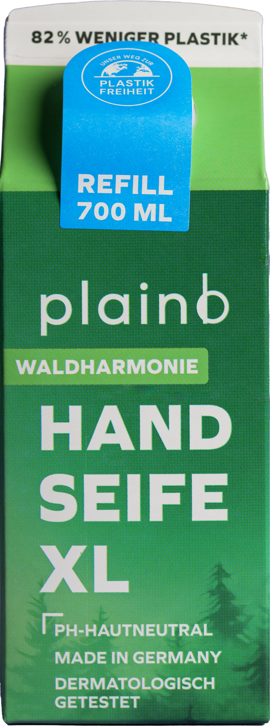 

Жидкое мыло plain b Handseife XL Waldharmonie Refill