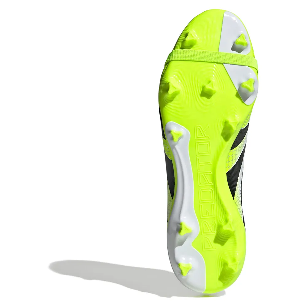 Футбольные бутсы adidas Predator League Fold-Over Tongue FG/MG, белый — фото 2
