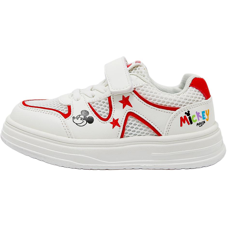 

Низкие детские скейтерские кроссовки Kids' Disney, белый красный