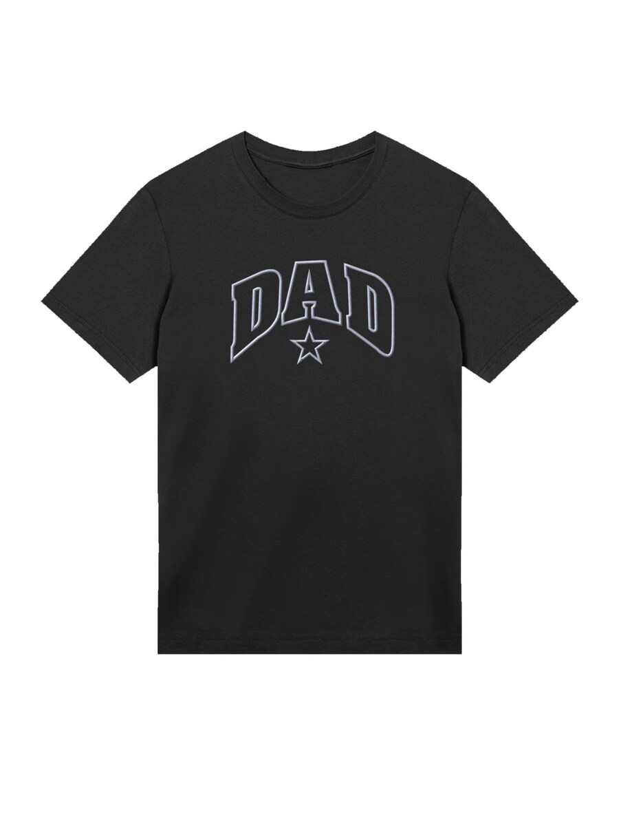 

Рубашка F4NT4STIC Dad Stern Vatertag College, черный