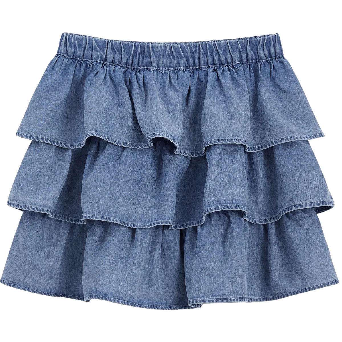 Юбка джинсовая GAP Kids Light Washed — фото 3