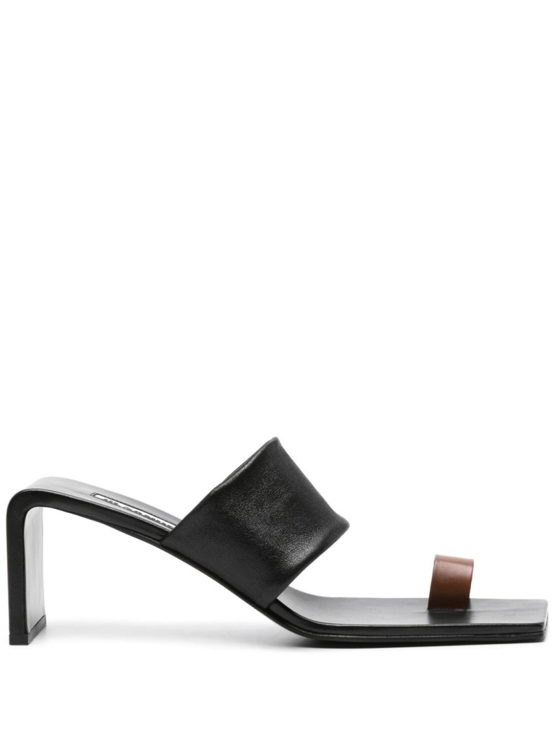 

Jil Sander мюли на каблуке, черный