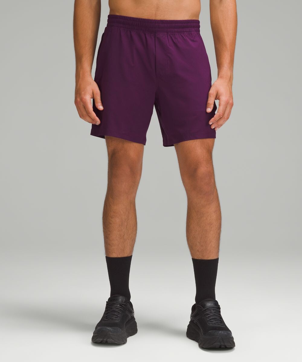 

Короткие шорты без подкладки Pace Breaker Lululemon