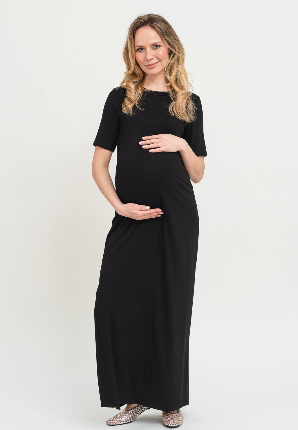 

Платье макси MATERNITY - Jersey dress Cool Mama, черный