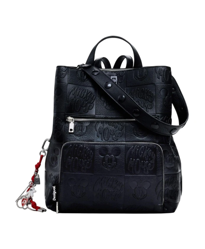 

Лоскутный рюкзак Микки Мауса Desigual, черный