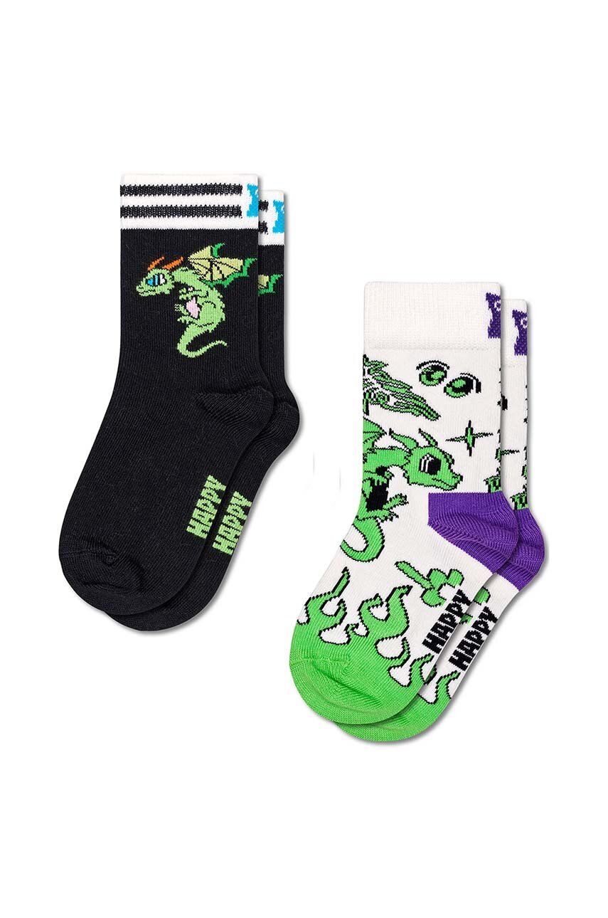 

Детские носки Happy Socks Kids, 2 шт., Dragon Socks, 2 шт, зеленый