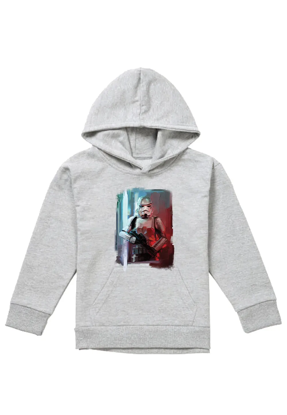 Детский худи Obiwan Kenobi Stormtrooper, Disney, серый — фото 4
