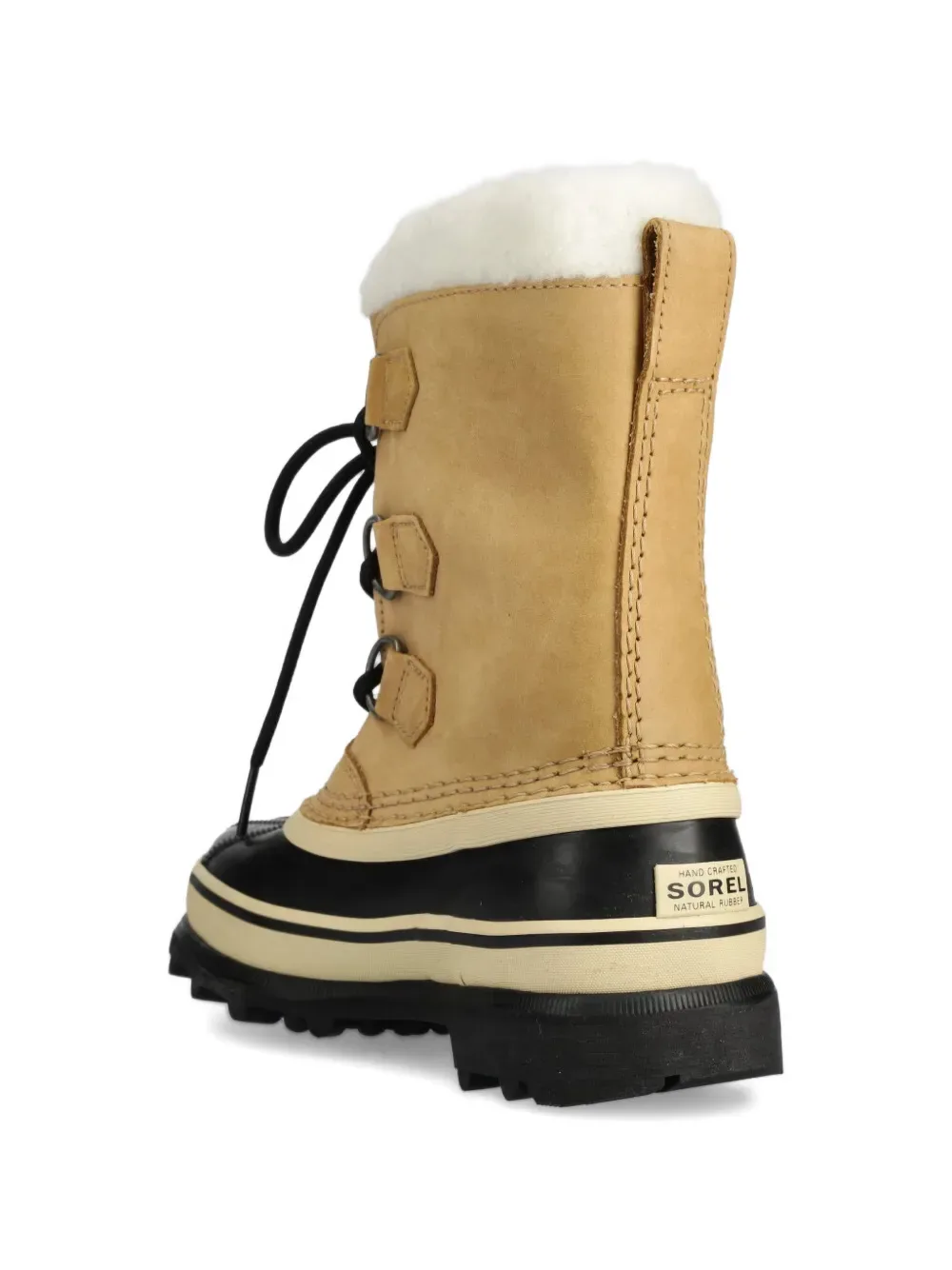 Ботинки Caribou на шнуровке SOREL KIDS, бежевый — фото 3
