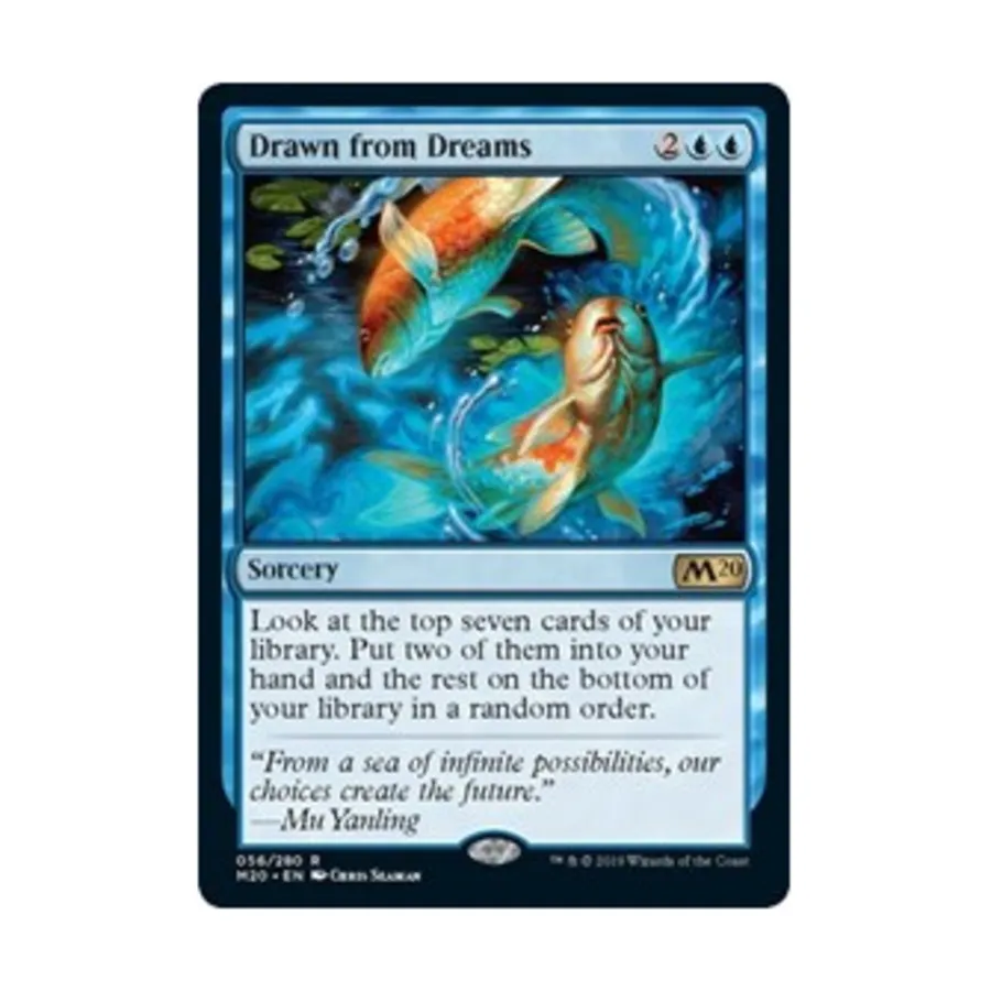 

CCG Нарисовано из снов (клавиша R), MTG - Core Set 2020