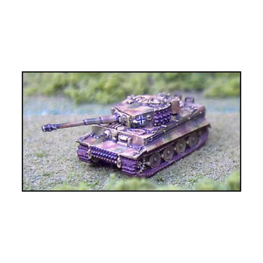 

Тигр I - Поздно, WWII Micro Armour - Germany - Tanks (1:285)