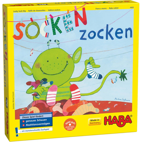 

Настольная игра Socken Zocken- Lucky Sock Dip Matching And Memory Game
