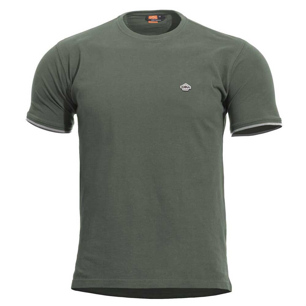 

Футболка Pentagon Levantes Crewneck Stripes, зеленый