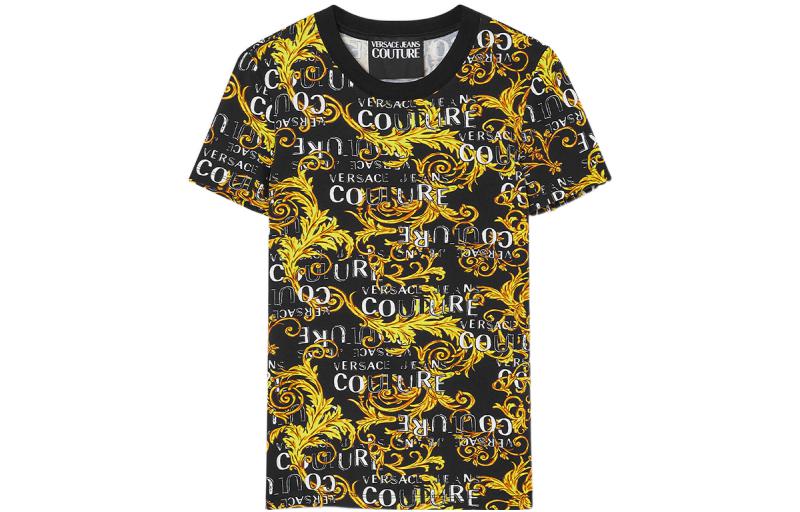 

VERSACE JEANS COUTURE Футболка SS23 женская черная