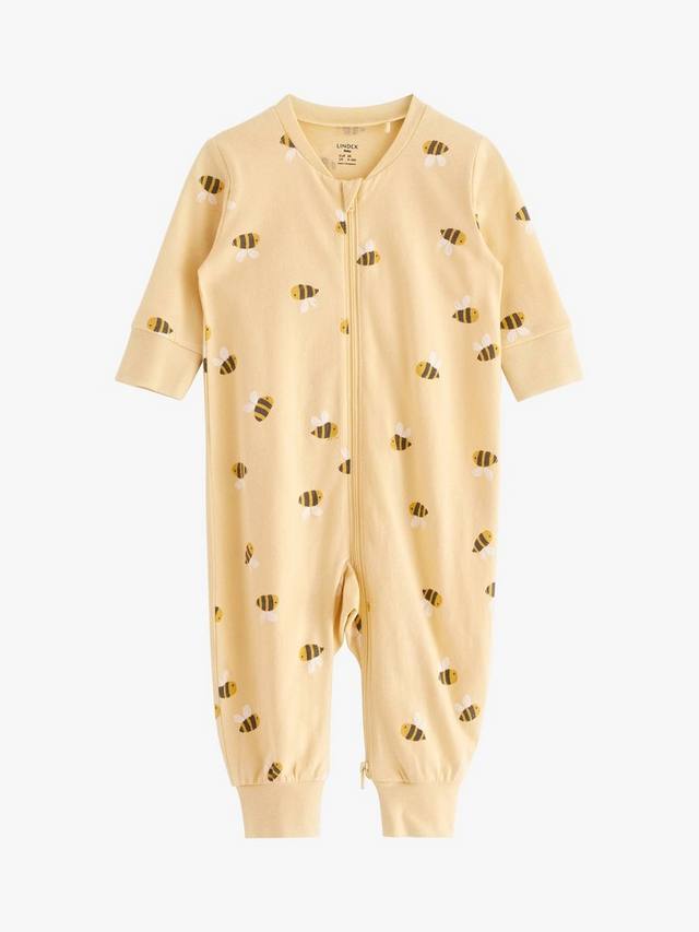 

Комбинезон для сна без ножек baby bee Lindex, цвет Dusty Yellow