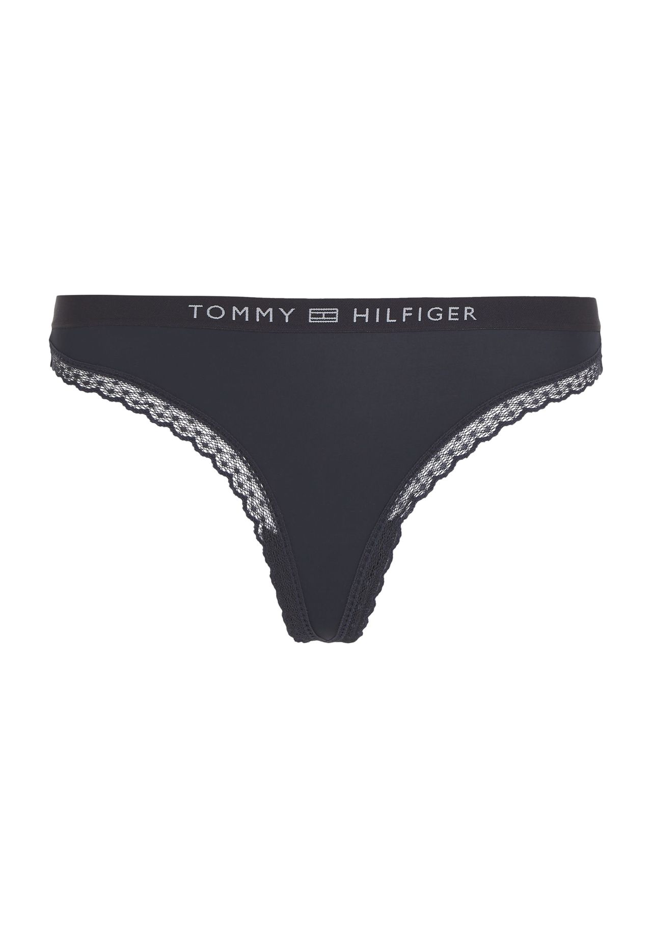 

Стринги Tonal Logo Lace, кружевные, однотонные, женские TOMMY HILFIGER, синий