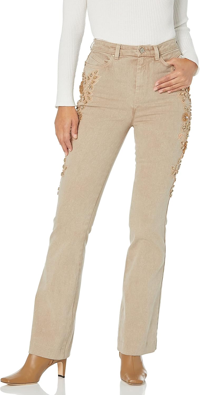 

Джинсы GUESS в стиле поп-музыки 70-х годов для женщин, Golden Rum