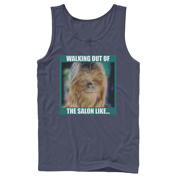 

Мужская футболка Star Wars Chewbacca walking out of the salon like Licensed Character