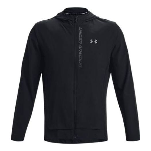 

Куртка outrun the storm hooded jacket 'black' Under Armour, черный