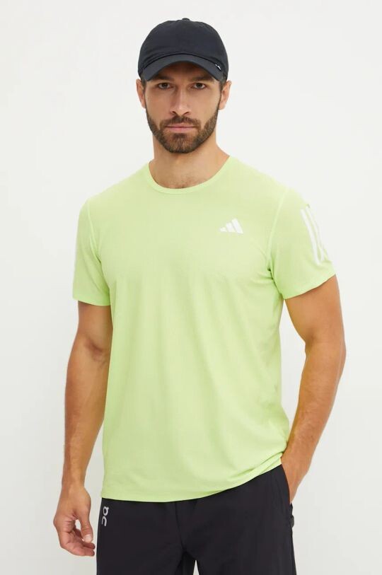 

Приобретите беговую футболку The Run Base adidas Performance, зеленый
