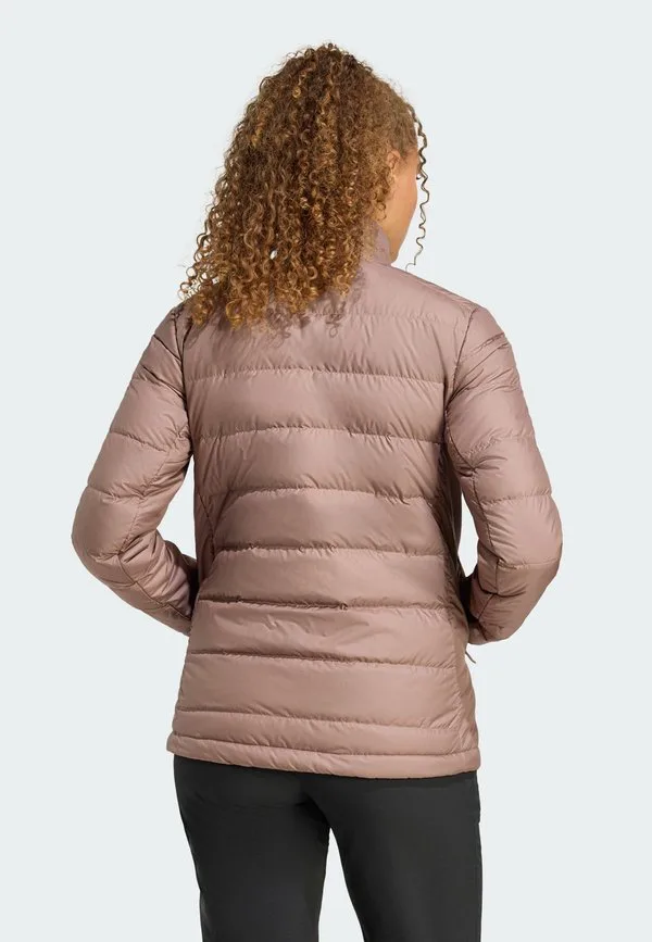 Пуховая куртка Adidas Sportswear, Trace Brown — фото 2