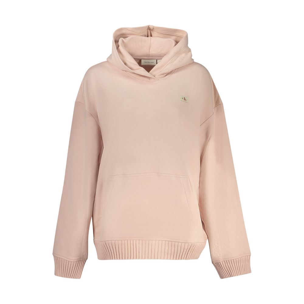 

Розовый хлопковый свитер Calvin Klein