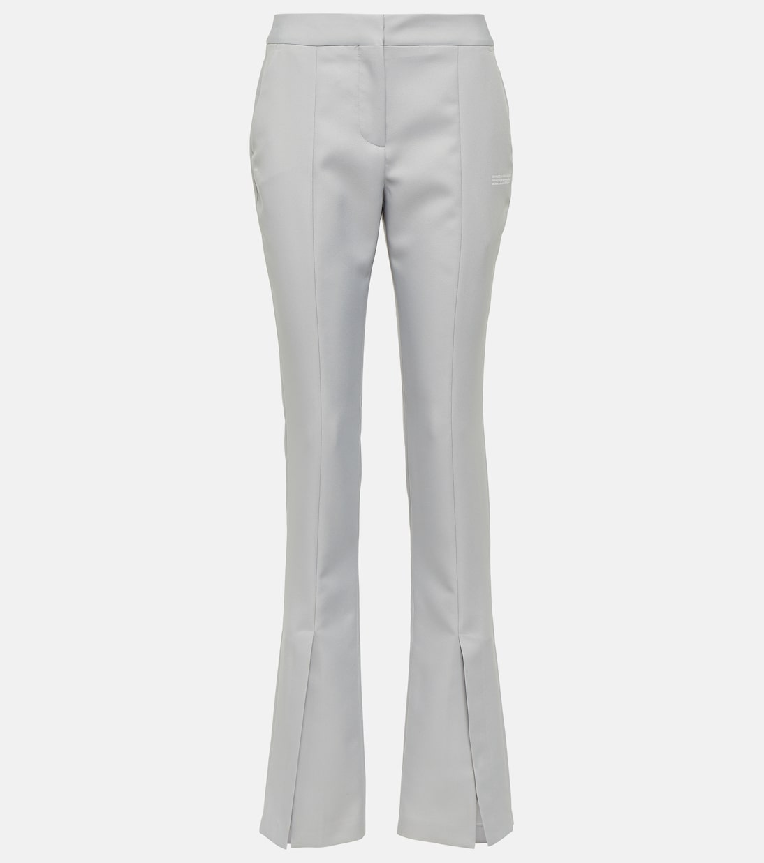

Технически расклешенные брюки со средней посадкой Off-White, Ice Blue