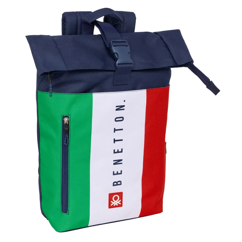 

Рюкзак Safta 15.6'' Benetton Flag 15.30L 22x39x10 cm 612506507, мультиколор