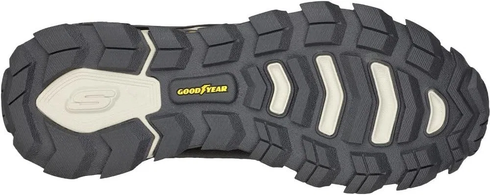Мужские прогулочные кроссовки Skechers Max Protect, Black Synthetic Mesh Gray Trim — фото 3