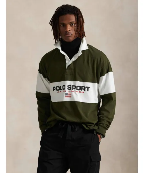 

Толстовка Relaxed fit Polo Ralph Lauren, зеленый