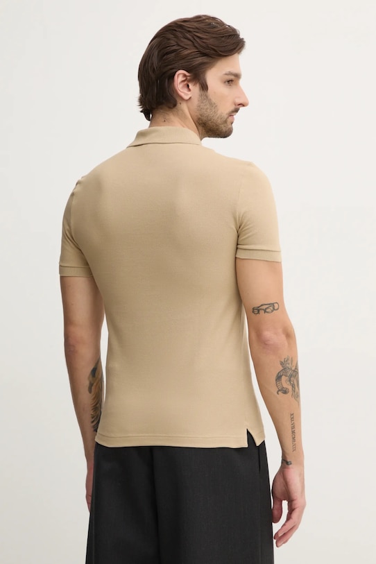 

Хлопковая пике рубашка поло PH4012 02S Lacoste, бежевый