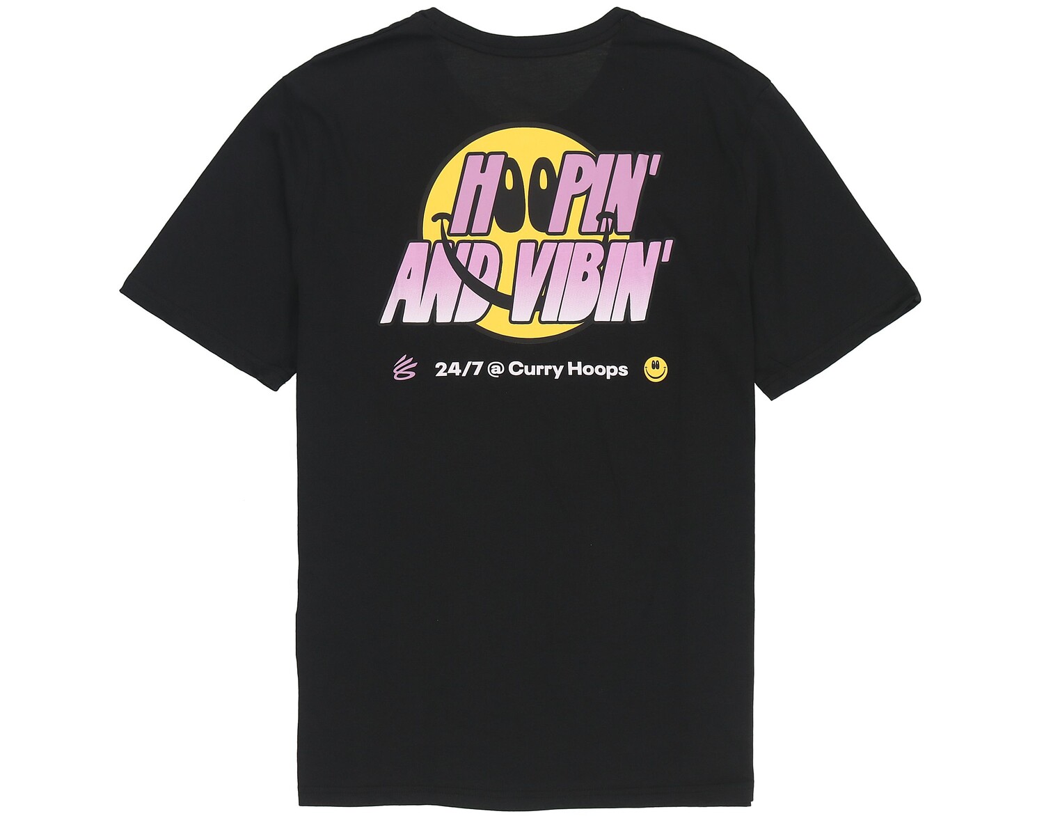 

Футболка мужская Curry черная Under Armour, черный