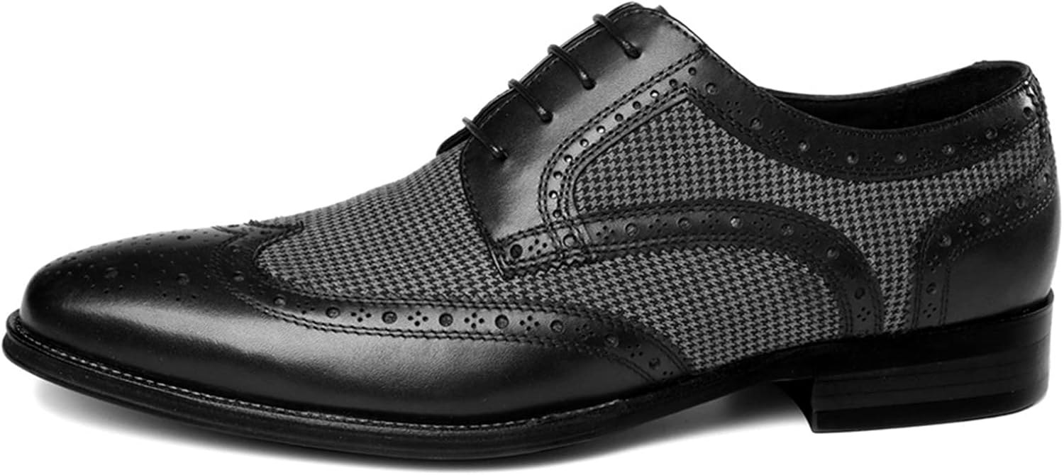 

Мужские оксфорды, официальная обувь, мужские модные броги Chuumee, черный