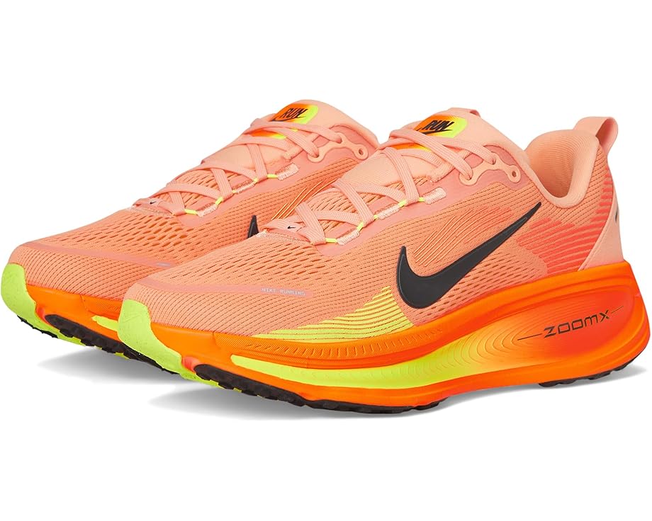 

Кроссовки Nike Vomero 18, цвет Orange Chalk/Black/Total Orange/Volt