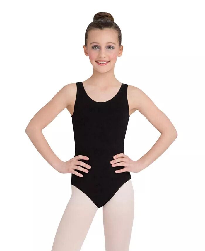 

Купальник-майка с высоким воротом для девочек Capezio, черный