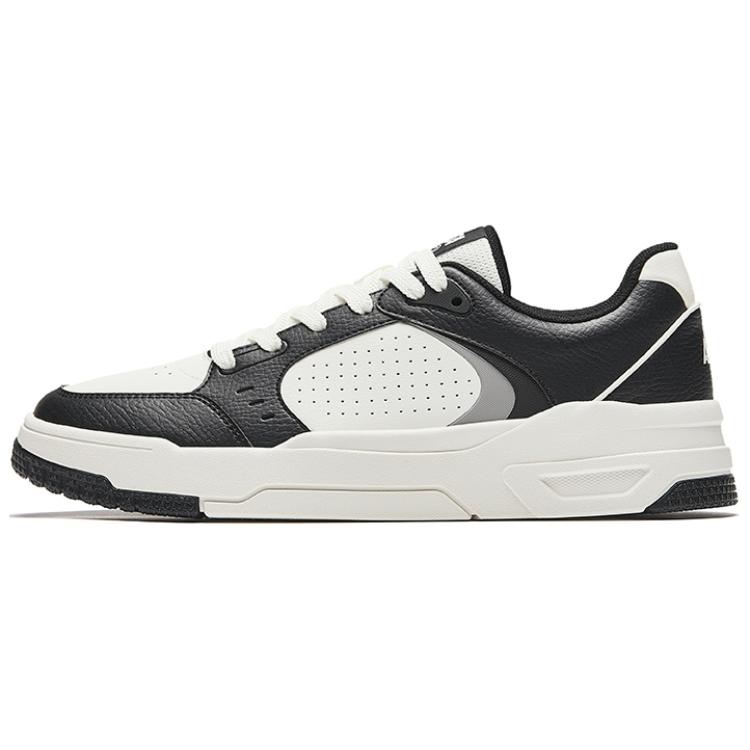 

Кроссовки ANTA 982GZ Skateboarding Shoes Men Low-top Ivory/Black, слоновая кость/черный