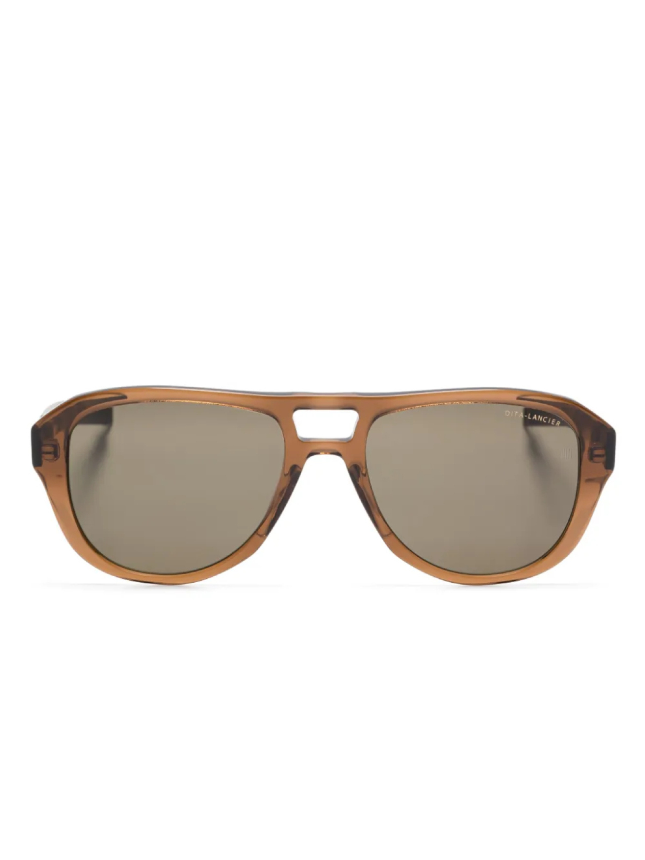 

Dita Eyewear солнцезащитные очки-пилоты, коричневый