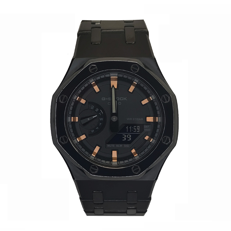 

CASIO Часы Men Liquid Crystal/Analog Dual Display Series Black Watch