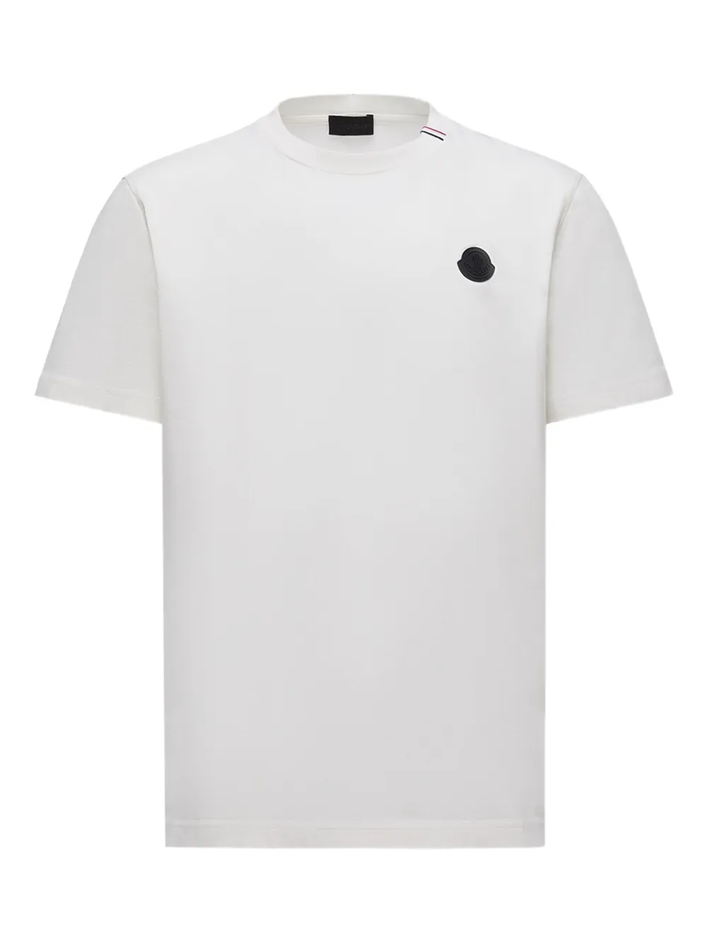 

Футболка с нашивкой-логотипом MONCLER, белый