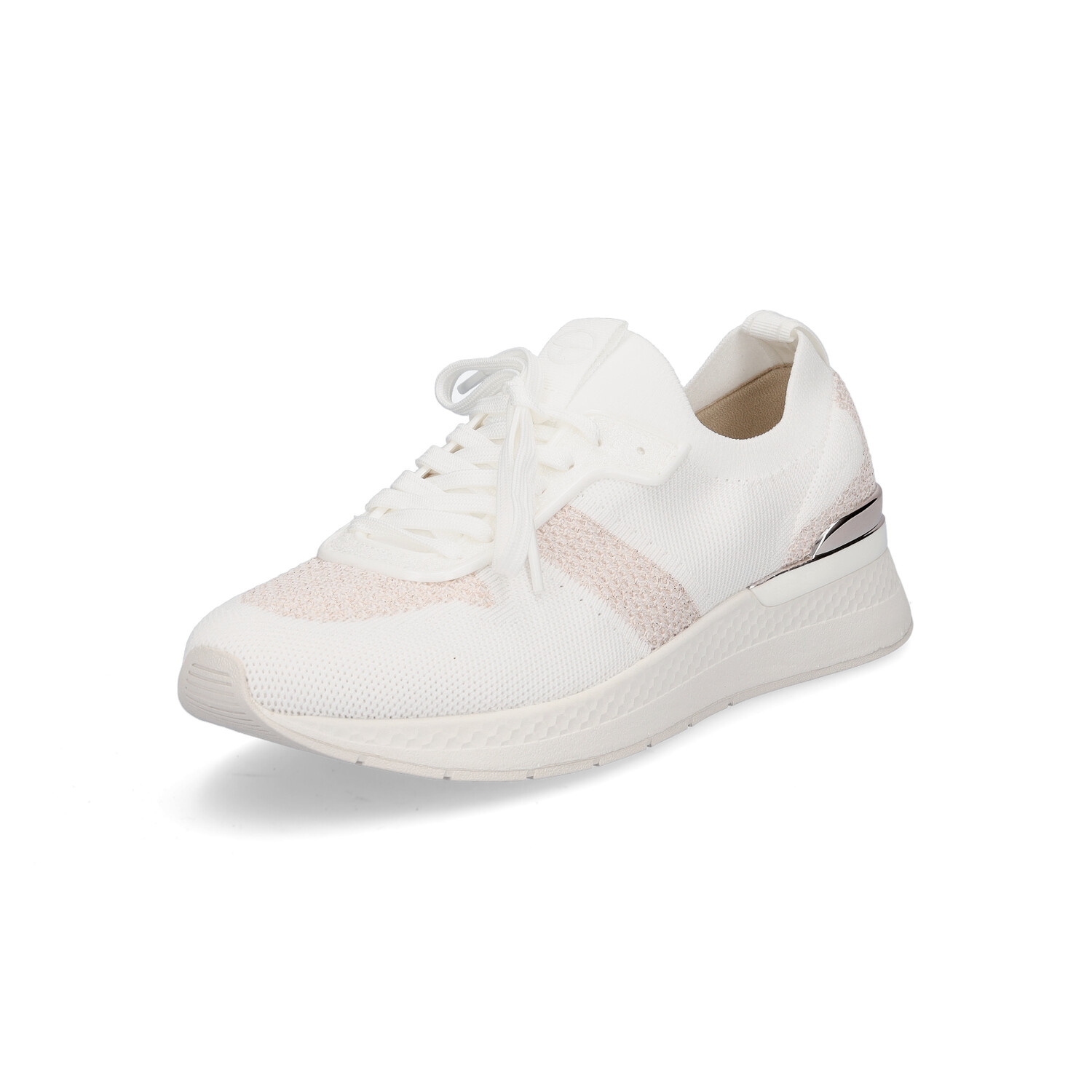 

Кроссовки Tamaris Strick Sneaker, белый