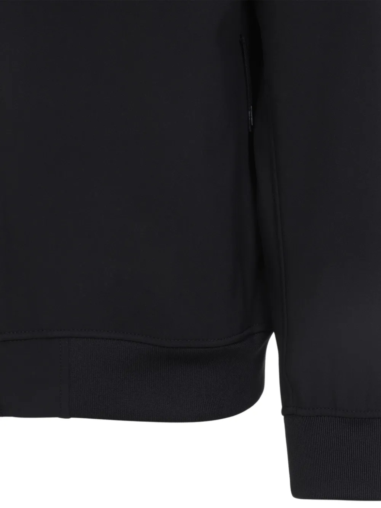 Куртка Stone Island с капюшоном и застежкой-молнией спереди, с аппликацией в виде компаса, черный — фото 4