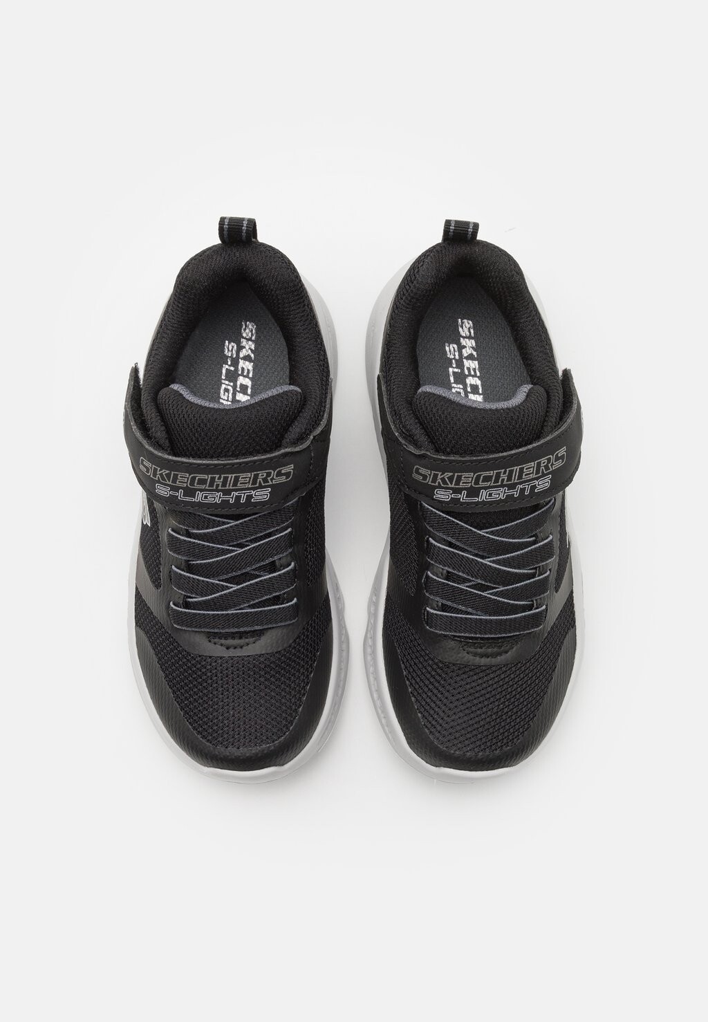 Кроссовки низкие LIGHTED GORE STRAP Skechers, цвет black/grey — фото 4