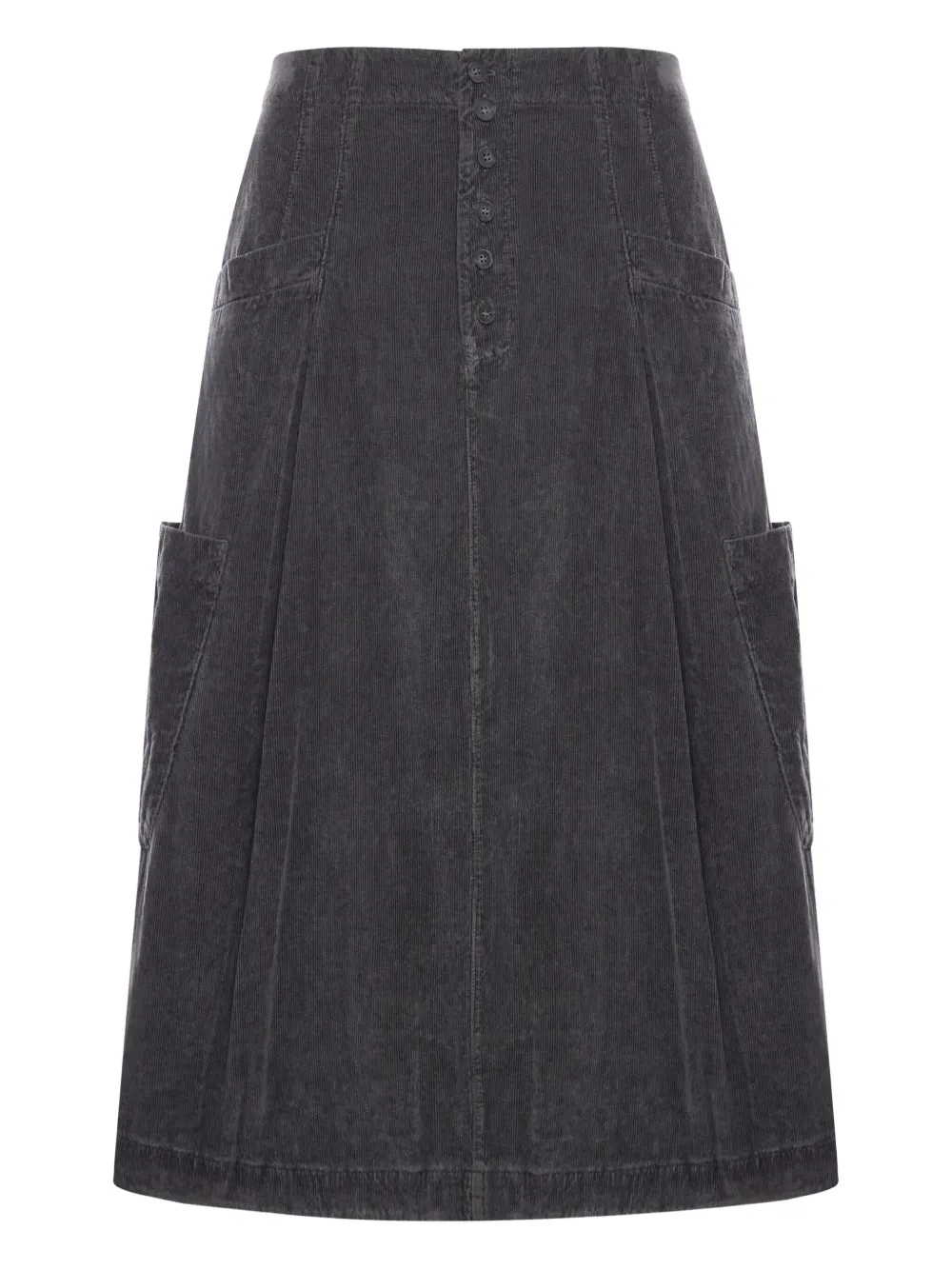 

Миди-юбка на пуговицах Transit, черный