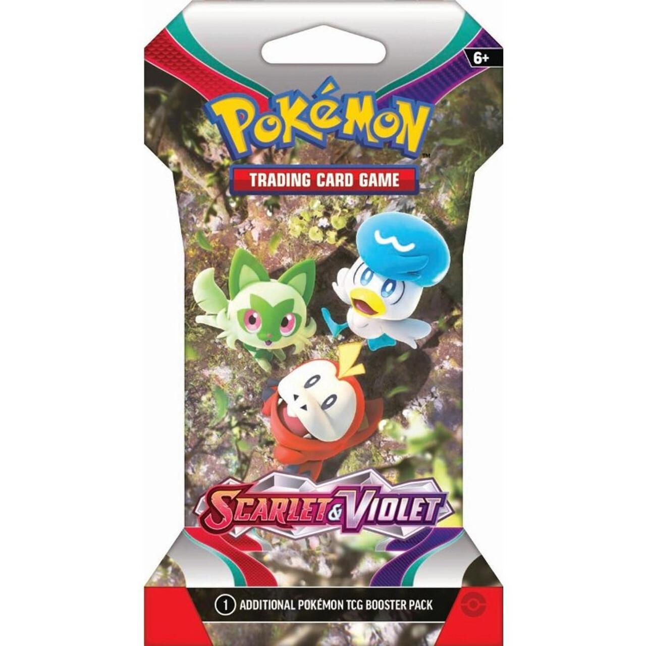 

Карточная игра Pokemon: Scarlet & Violet - Sleeved Booster Pack