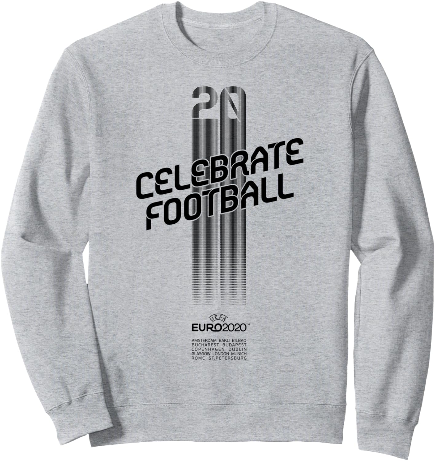 

Толстовка UEFA EURO 2020 20 Celebrate Football, серый