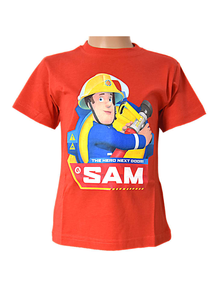 

Футболка Feuerwehrmann Sam , красный