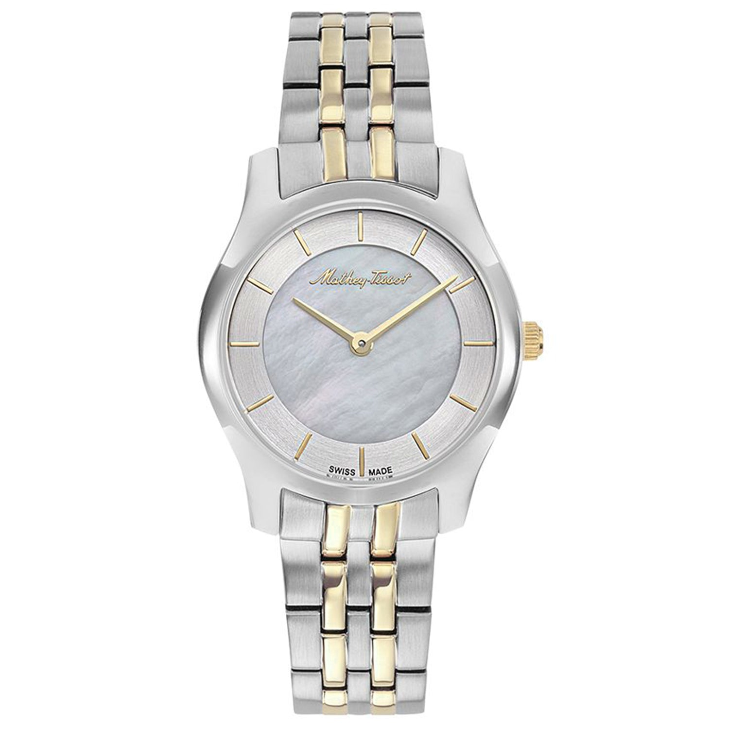 

Женские часы Mathey Tissot Tacy с белым циферблатом