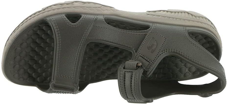 Мужские сандалии Skechers Foamies Creston Ultra с ремешком на щиколотке, Taupe — фото 2